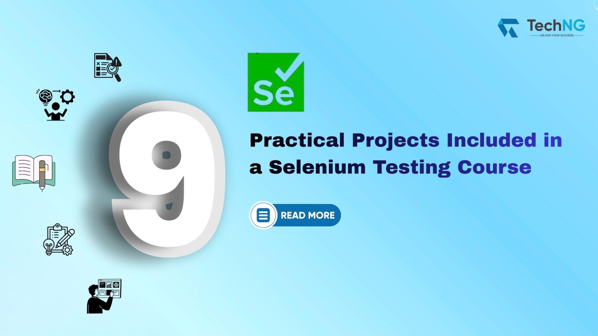 9 Practical Projects Included in a Selenium Testing Course