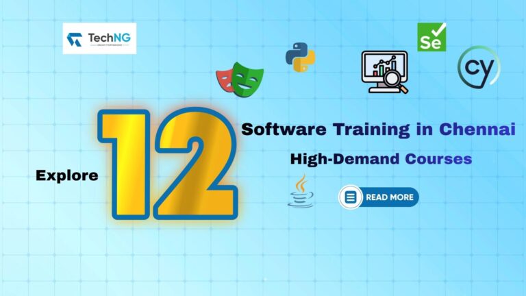 Software Training in Chennai: Explore 12 High-Demand Courses