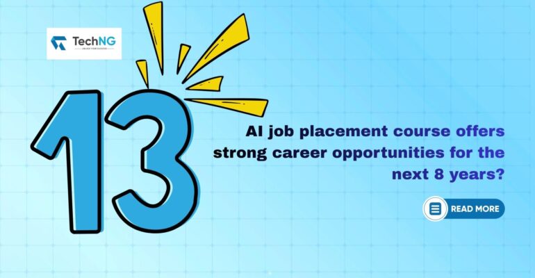AI job placement course